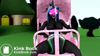 Queen Chrysalis Messes Herself in a Stroller