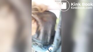 iranian woman pooping - video 2