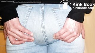 Light Purple Double Jeans Poop