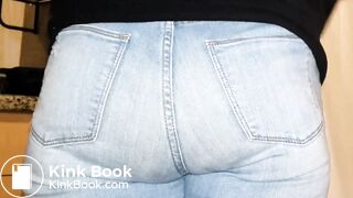 Light Purple Double Jeans Poop