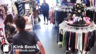 She poops herself in a store