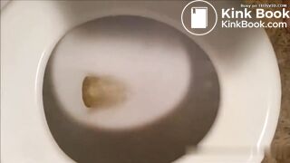 Sexy Girl Pooping on the Toilet - video 2