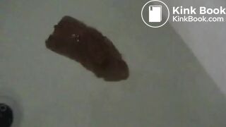 Two big floaters in the tub..