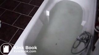 Two big floaters in the tub..