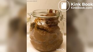 japanese girl poop in the jar