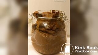 japanese girl poop in the jar