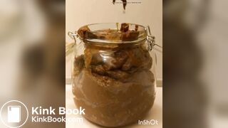 japanese girl poop in the jar