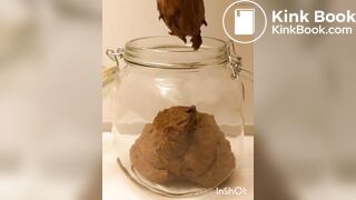 japanese girl poop in the jar