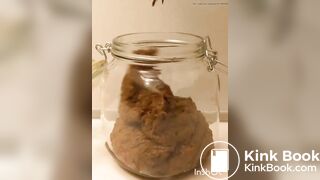 japanese girl poop in the jar