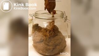 japanese girl poop in the jar