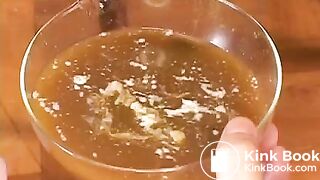 Pee enema and defecation