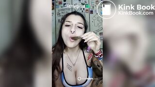 Argentina Scat in Condom
