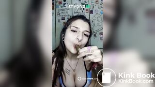 Argentina Scat in Condom