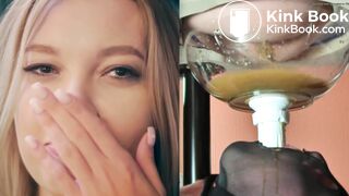 Human Toilet Femdom For Cute Blonde (Collage Edit)