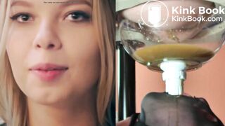 Human Toilet Femdom For Cute Blonde (Collage Edit)