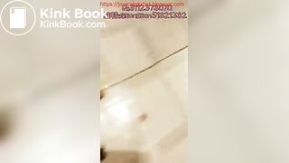 Chinese girl sexy selfie poop 54