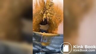 Just a mess in her jeans..