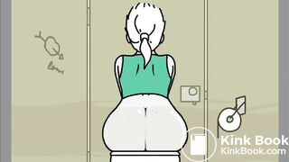 Big Booty Girl Poop Desperation In Classroom