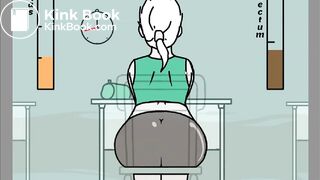 Big Booty Girl Poop Desperation In Classroom