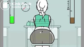 Big Booty Girl Poop Desperation In Classroom