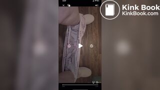 Insta model takes a dump