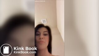 Hot girl pooping close up