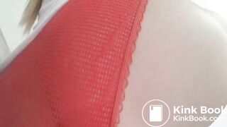 red pantypoop - video 3