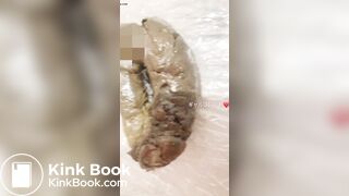 Japanese girl big poop - video 4