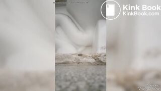 Little compilation of woman with diarrhea