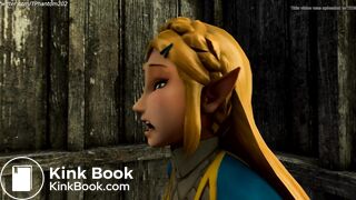 BOTW Zelda Bombs an Outhouse