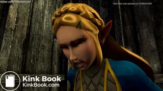 BOTW Zelda Bombs an Outhouse
