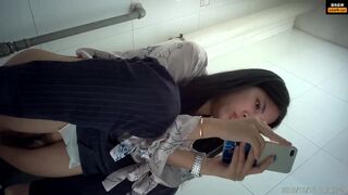 Chinese girl pooping 27
