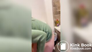 Nerdybeautiful brunette multiple enama and shit