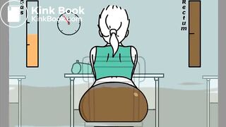 Slut can't hold in her delicious waste anymore~