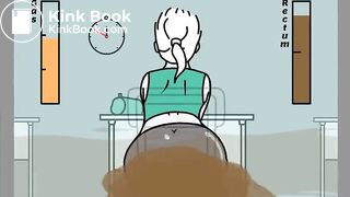 Slut can't hold in her delicious waste anymore~