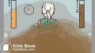 Slut can't hold in her delicious waste anymore~