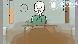 Slut can't hold in her delicious waste anymore~