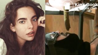 Human Toilet Poop Feeding By Sexy Brat (Collage Edit)