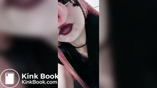 Eating shit from gents toilet