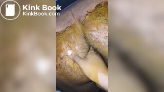 Lesbian Bbw gets her shitty ass fisted