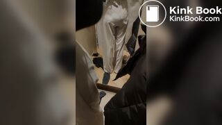 Shopping in a messy pullup