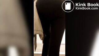 Shopping in a messy pullup