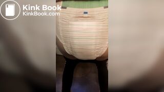 Shopping in a messy pullup