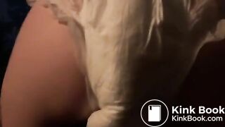 Girlfriend first diaper poop