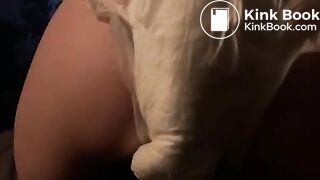Girlfriend first diaper poop