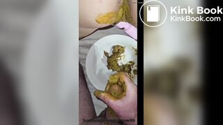 Shit in A Bowl Dirty Scat Sex