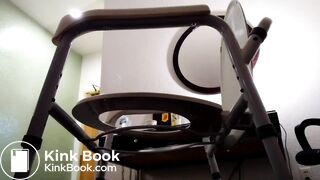 White BBW shits in mouth of first time scat slave