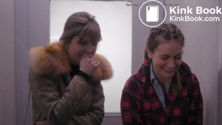 Woman laxative diarrhea scene