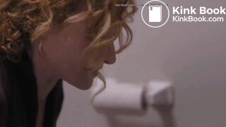 Woman laxative diarrhea scene