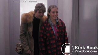 Woman laxative diarrhea scene